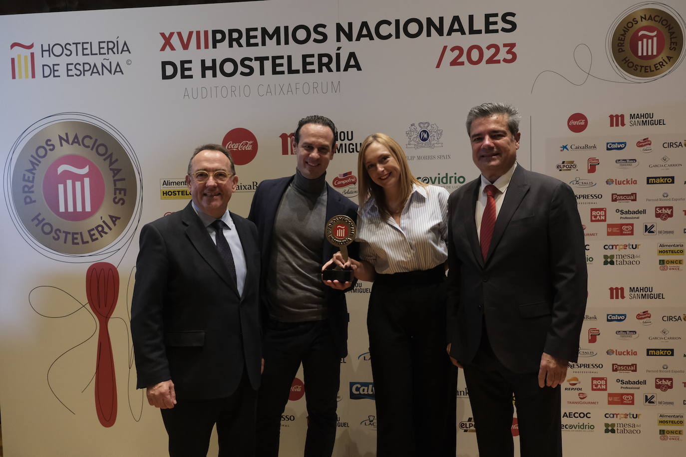 Así fue la gala de entrega de los Premios Nacionales de Hostelería 2023 con presencia asturiana