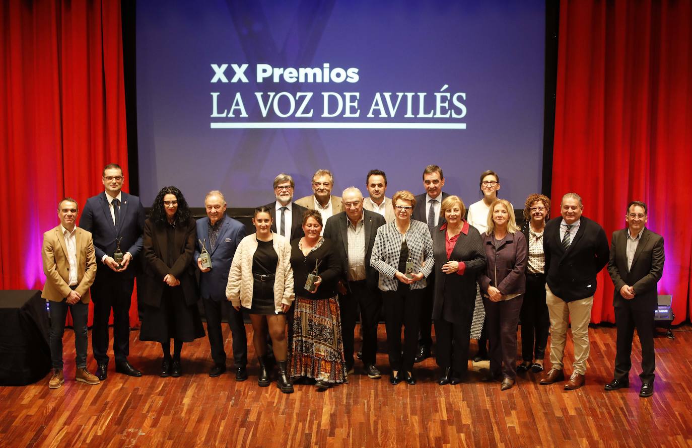 La gala de los premios de LA VOZ DE AVILÉS, en imágenes