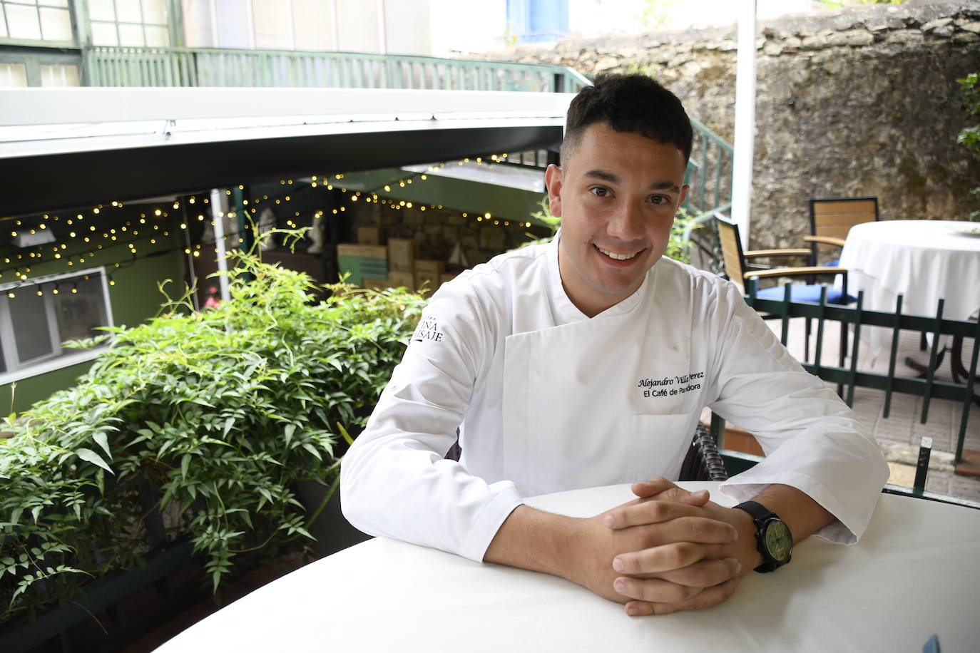 Alejandro Villa, en El café de Pandora