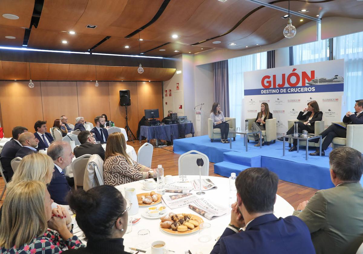 Así ha sido la jornada &#039;Gijón, destino de cruceros&#039;, organizada por EL COMERCIO