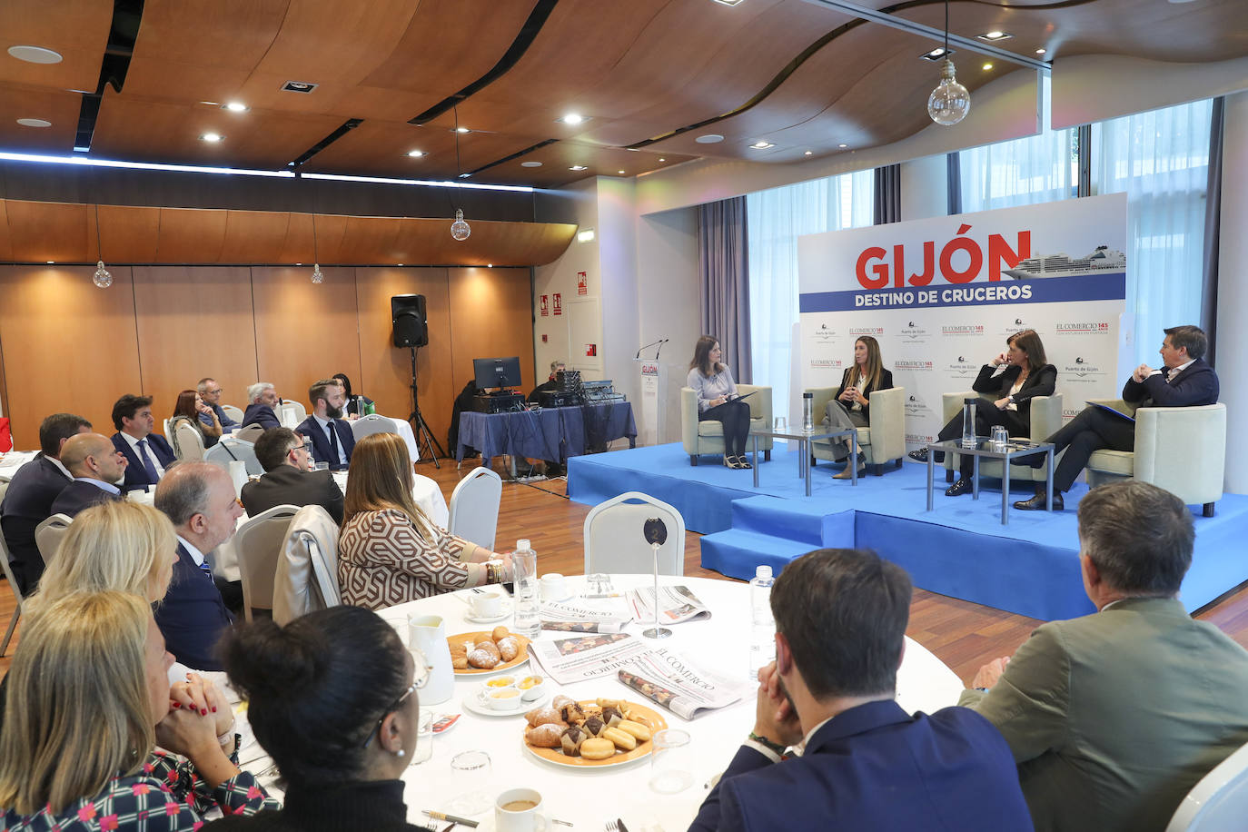 Así ha sido la jornada &#039;Gijón, destino de cruceros&#039;, organizada por EL COMERCIO