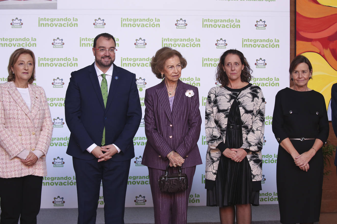 La Reina Sofía inaugura el Congreso Nacional de Alzheimer en Gijón