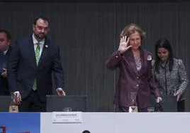 La Reina Sofía inaugura el Congreso Nacional de Alzheimer en Gijón