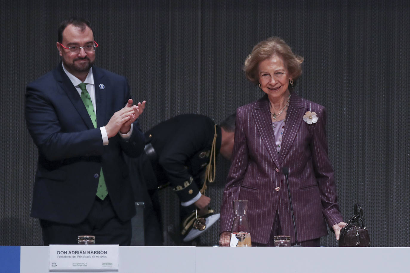 La Reina Sofía inaugura el Congreso Nacional de Alzheimer en Gijón