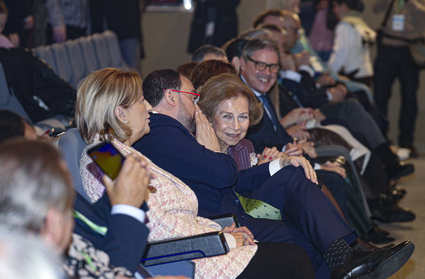 La Reina Sofía inaugura el Congreso Nacional de Alzheimer en Gijón