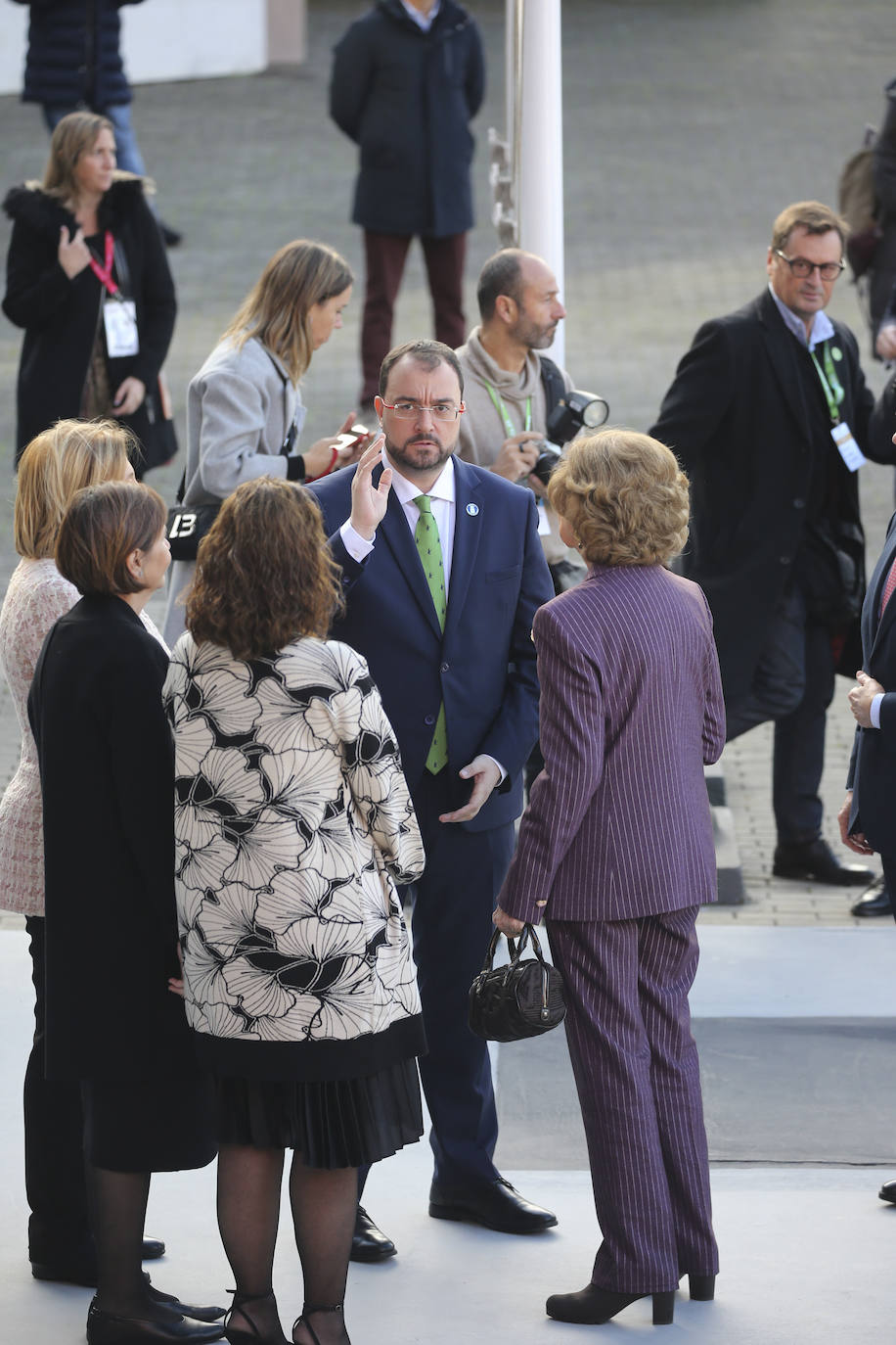 La Reina Sofía inaugura el Congreso Nacional de Alzheimer en Gijón