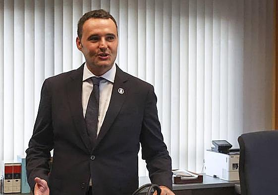 Guillermo Peláez, consejero de Hacienda.