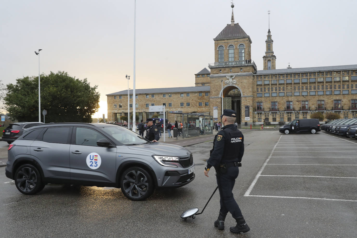 Gijón, blindado por el mayor dispositivo de seguridad de la historia de Asturias