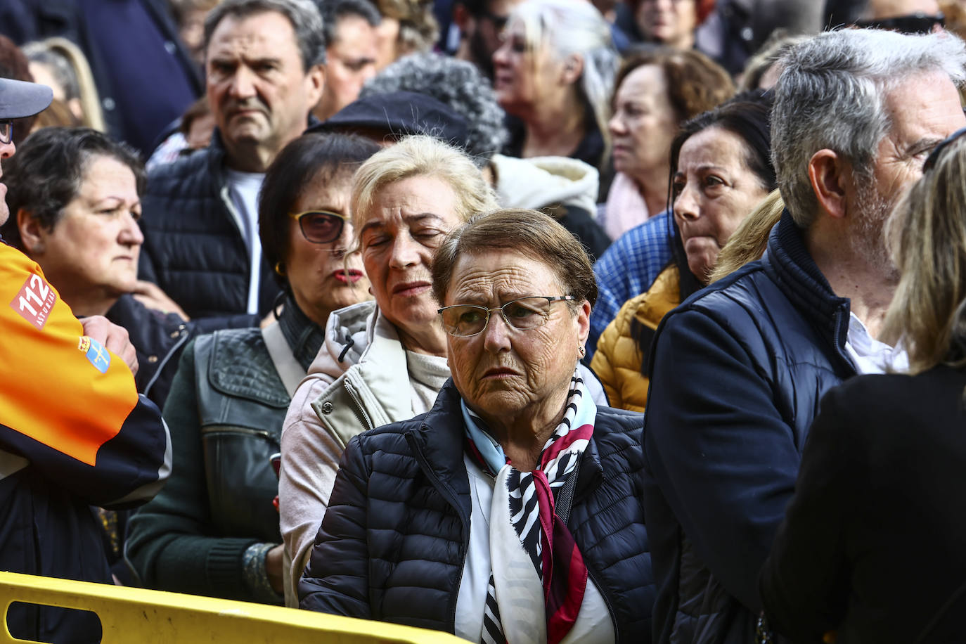 Emotivo y multitudinario adiós a Aníbal Vázquez en Mieres