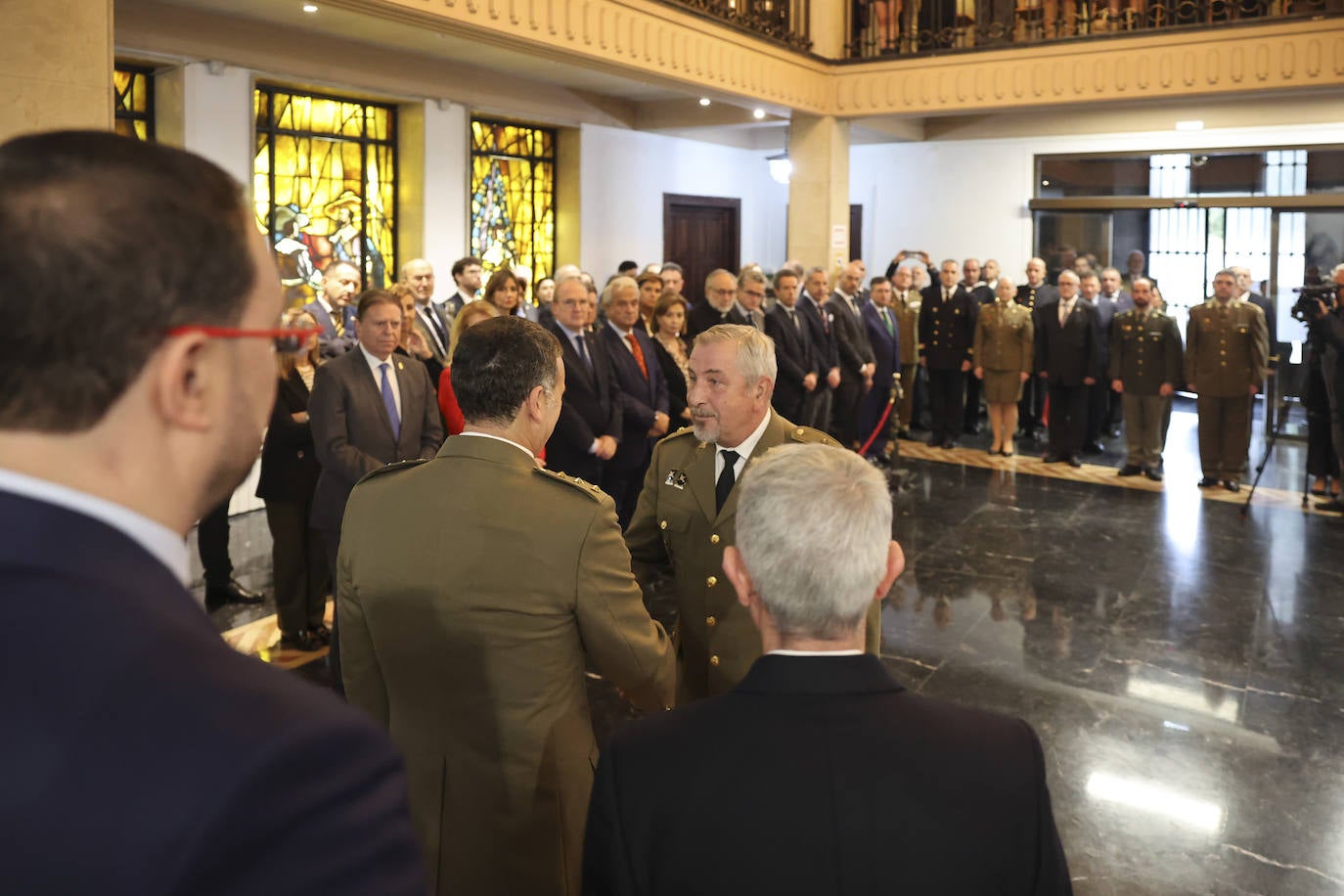 El Día de la Defensa en Asturias, en imágenes