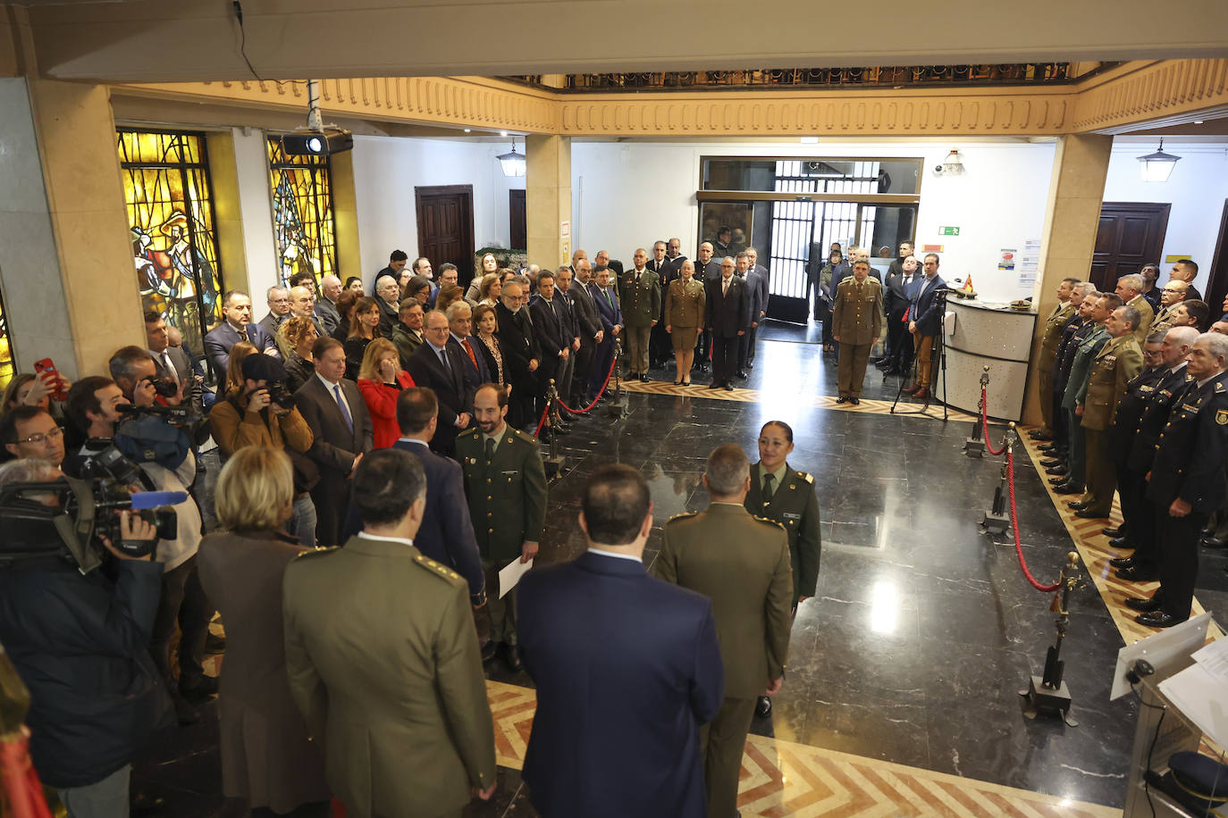 El Día de la Defensa en Asturias, en imágenes