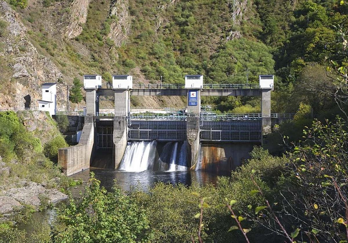 La central del embalse de La Florida, en el que se plantea un proyecto de almacenamiento.