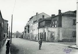 Casas del barrio de La Catalana, en la década de los 30 del siglo XX.