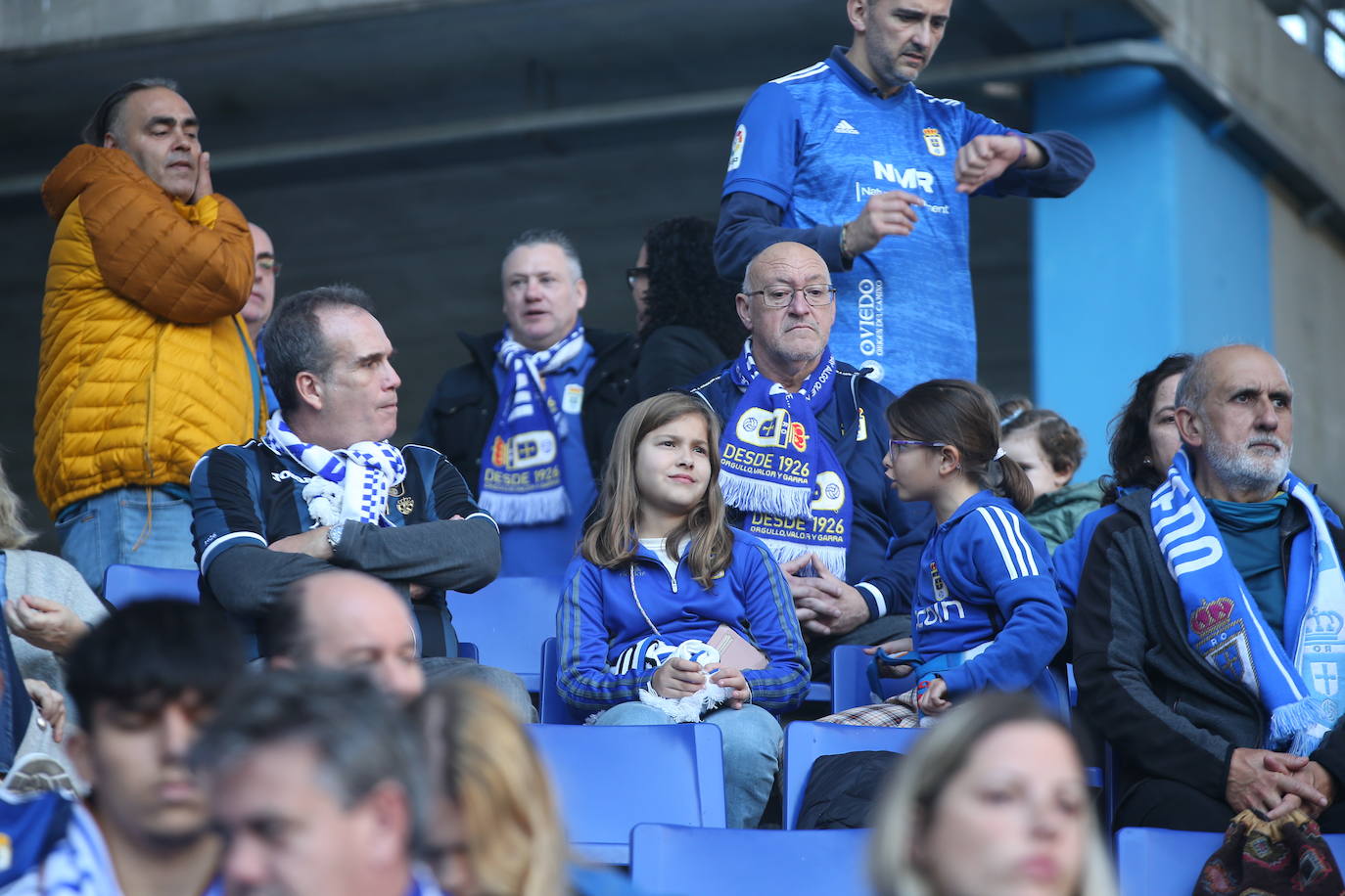 ¿Estuviste viendo el Oviedo - Eibar? ¡Búscate en las fotos del Tartiere!