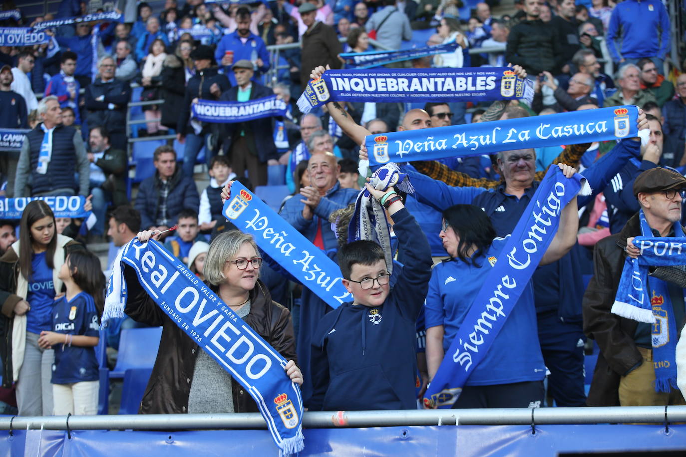 ¿Estuviste viendo el Oviedo - Eibar? ¡Búscate en las fotos del Tartiere!