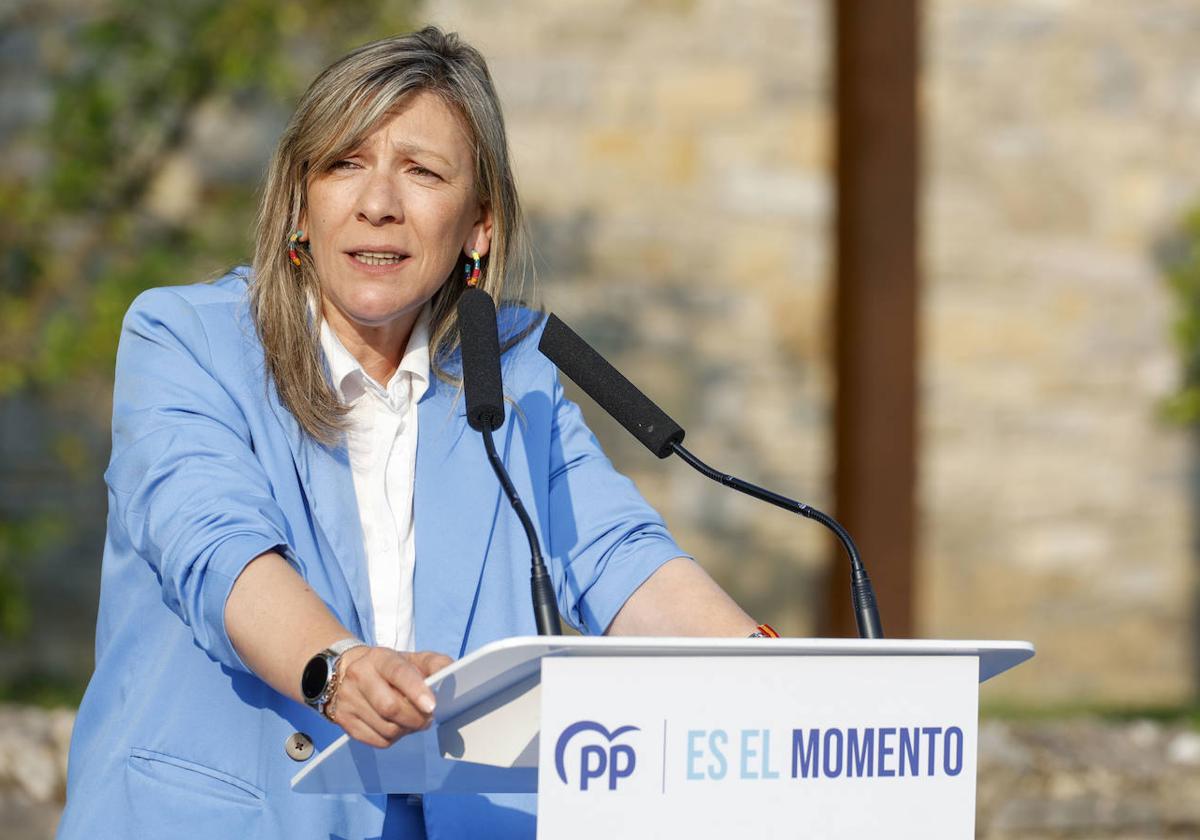 Esther Llamazares, diputada asturiana del Partido Popular.