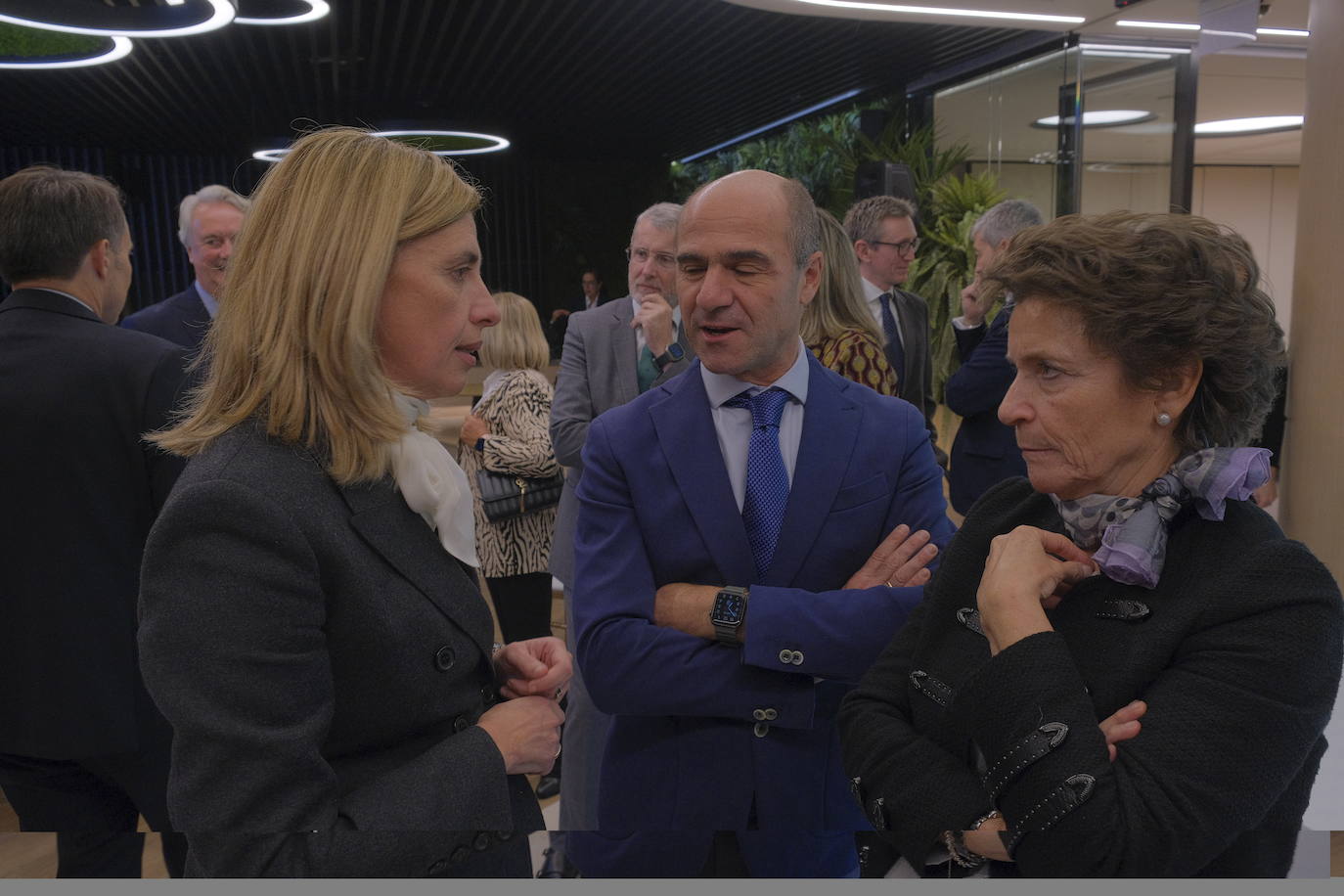 La inauguración de la primera oficina de Caja Rural en Madrid, en imágenes