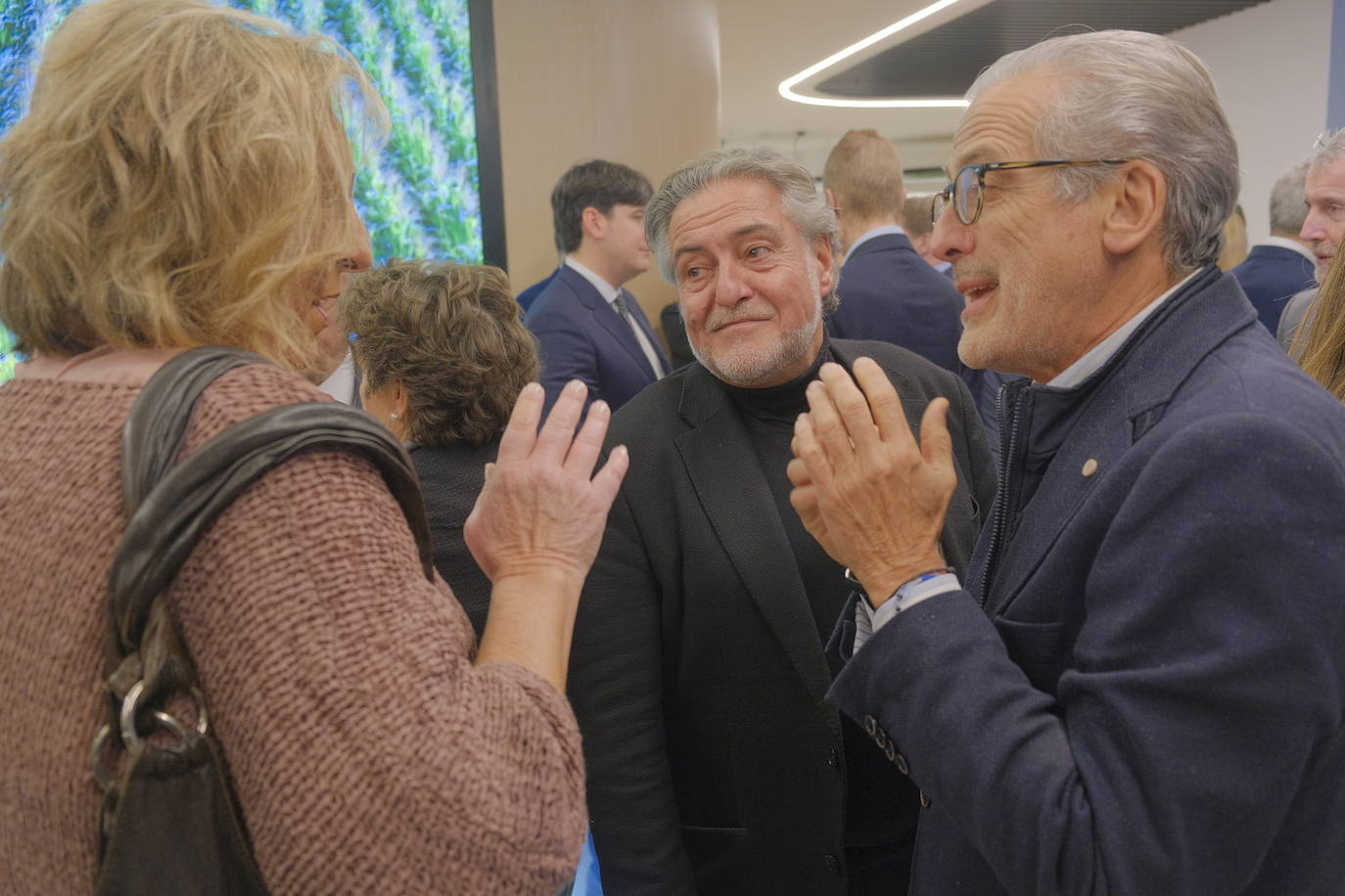 La inauguración de la primera oficina de Caja Rural en Madrid, en imágenes