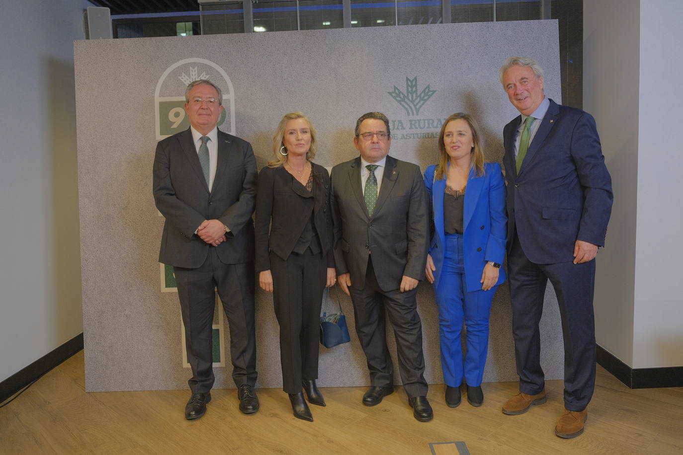 La inauguración de la primera oficina de Caja Rural en Madrid, en imágenes