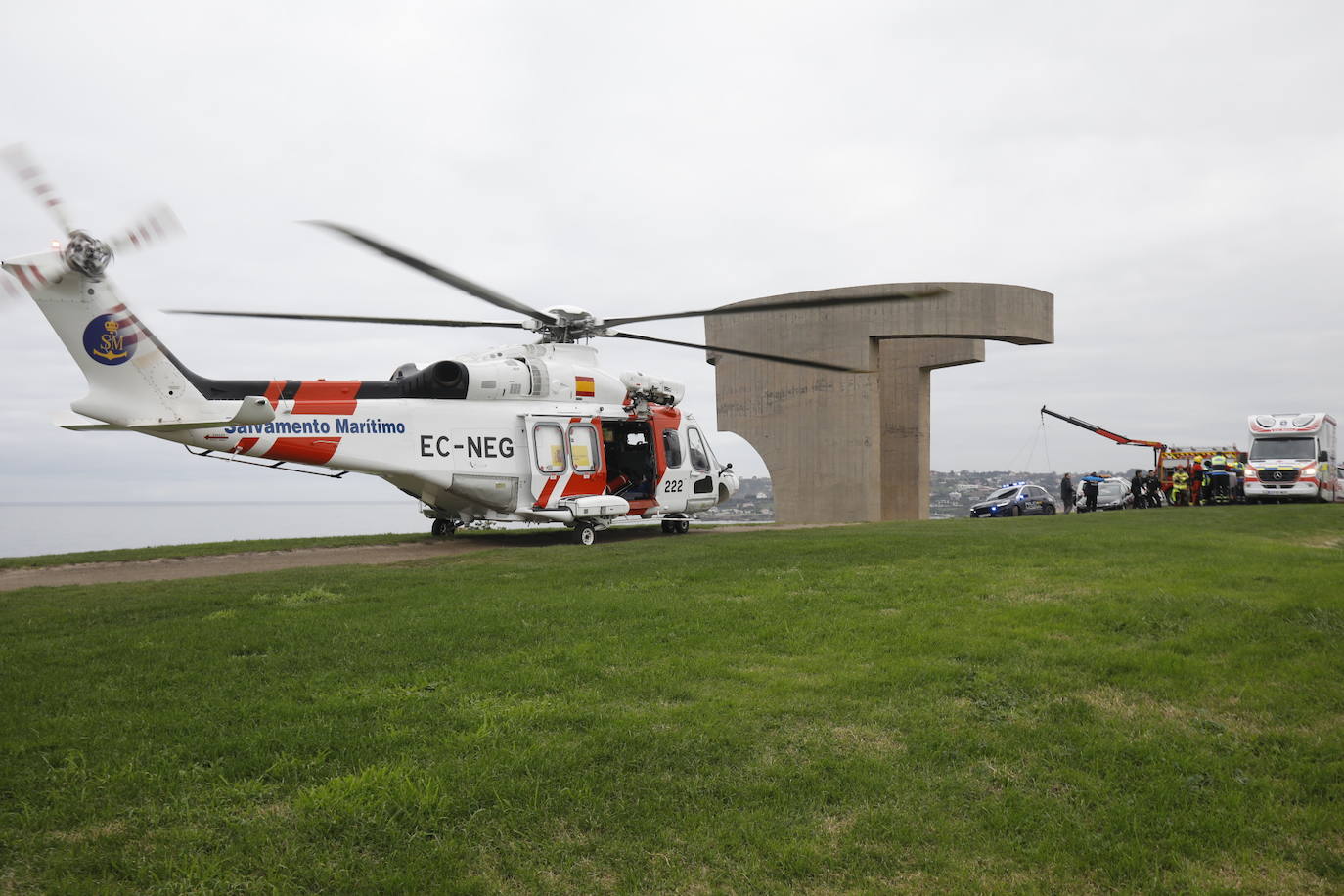 Complicado rescate en el Cerro de Santa Catalina