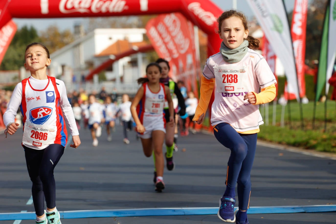 Más de 500 niños llenan el Cross Villa de Gijón