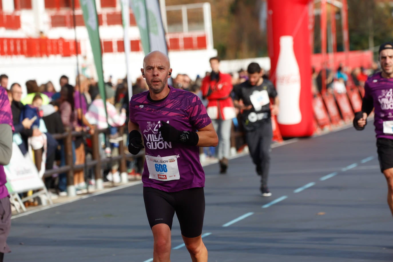 Más de 1.000 corredores se dan cita en el Cross Villa de Gijón