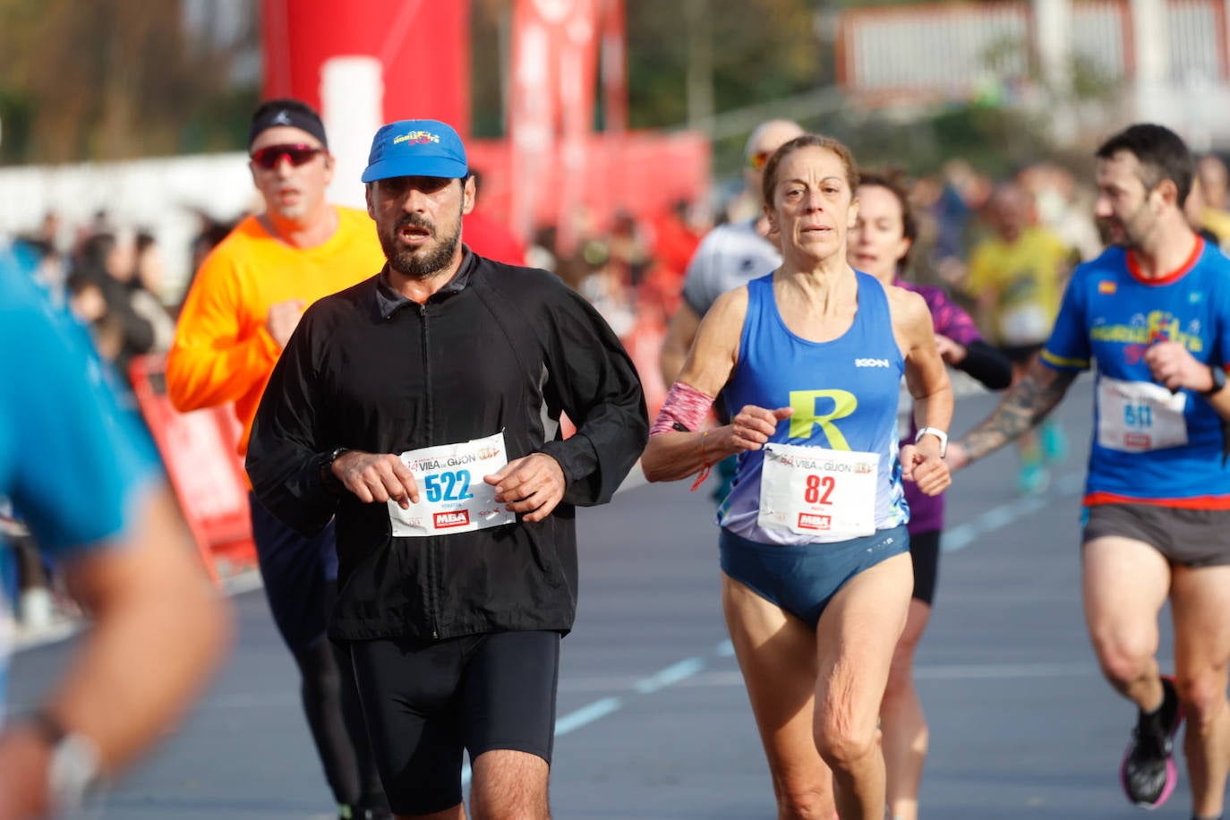 Más de 1.000 corredores se dan cita en el Cross Villa de Gijón