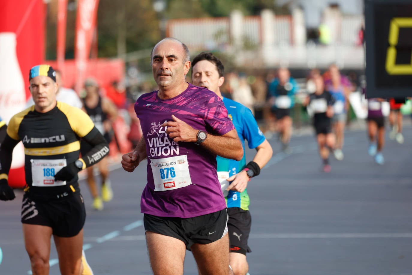 Más de 1.000 corredores se dan cita en el Cross Villa de Gijón