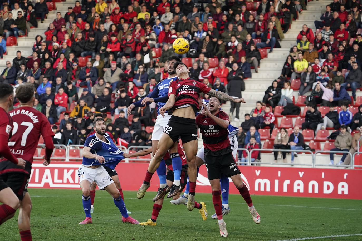 Las mejores imágenes del Mirandés - Real Oviedo