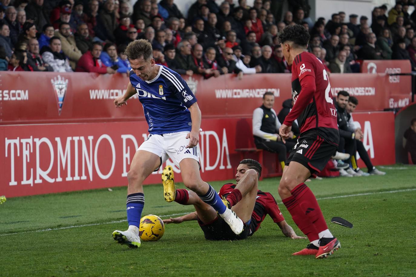 Las mejores imágenes del Mirandés - Real Oviedo