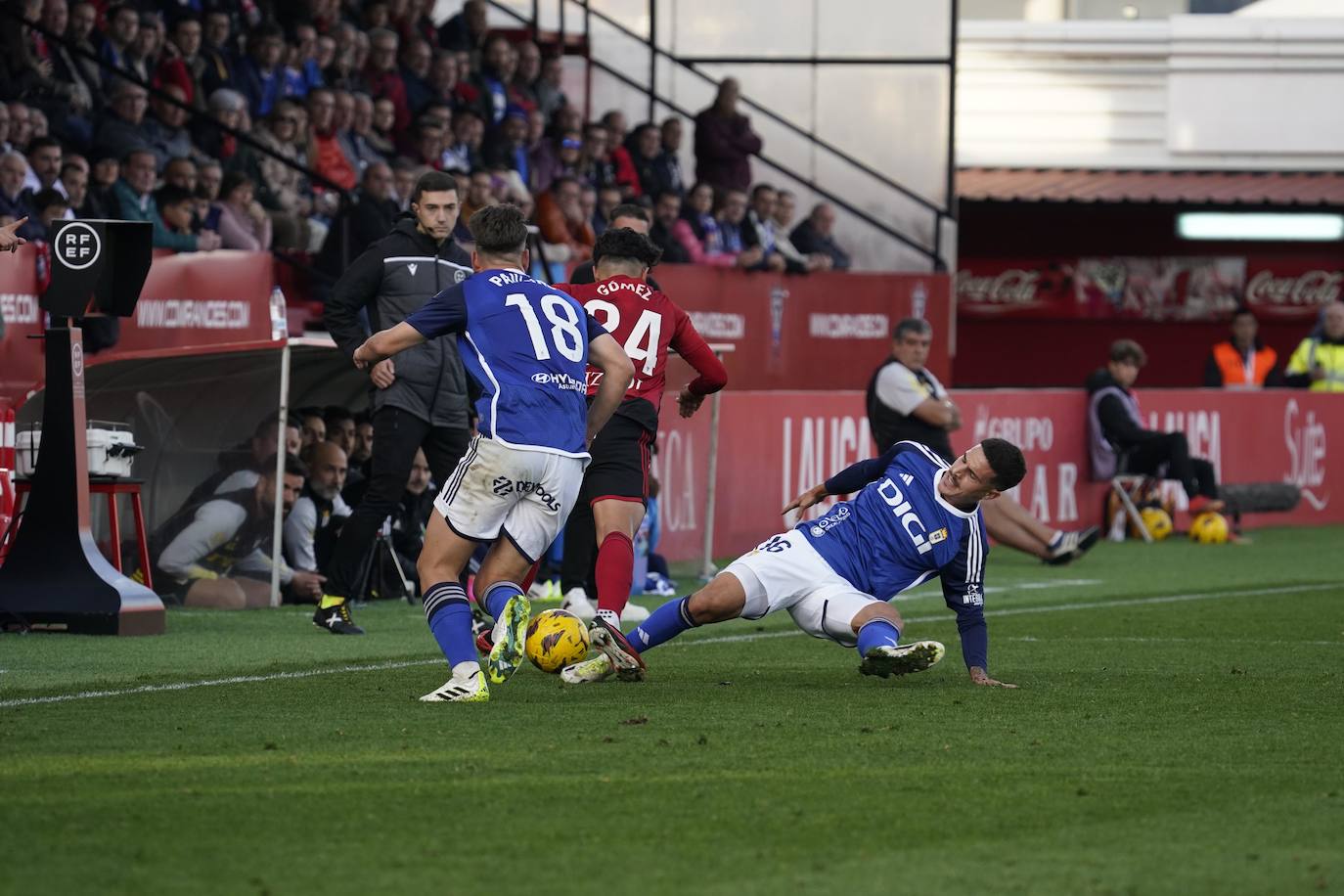 Las mejores imágenes del Mirandés - Real Oviedo