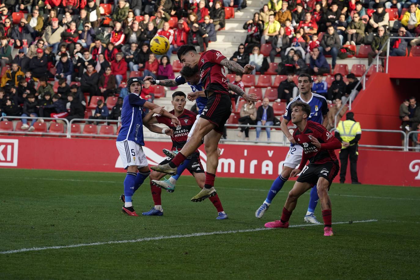 Las mejores imágenes del Mirandés - Real Oviedo