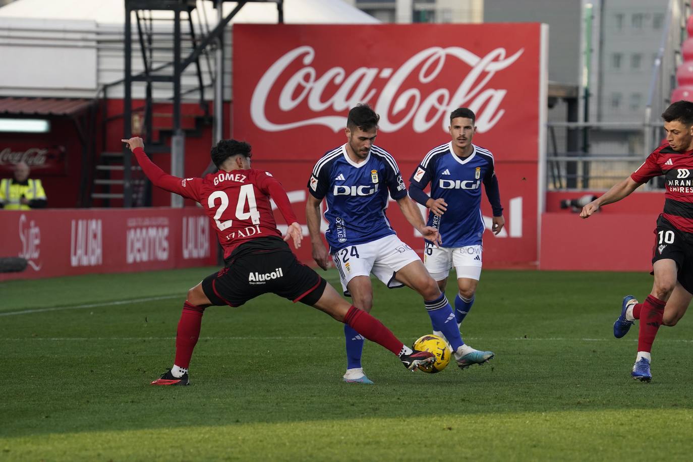 Las mejores imágenes del Mirandés - Real Oviedo