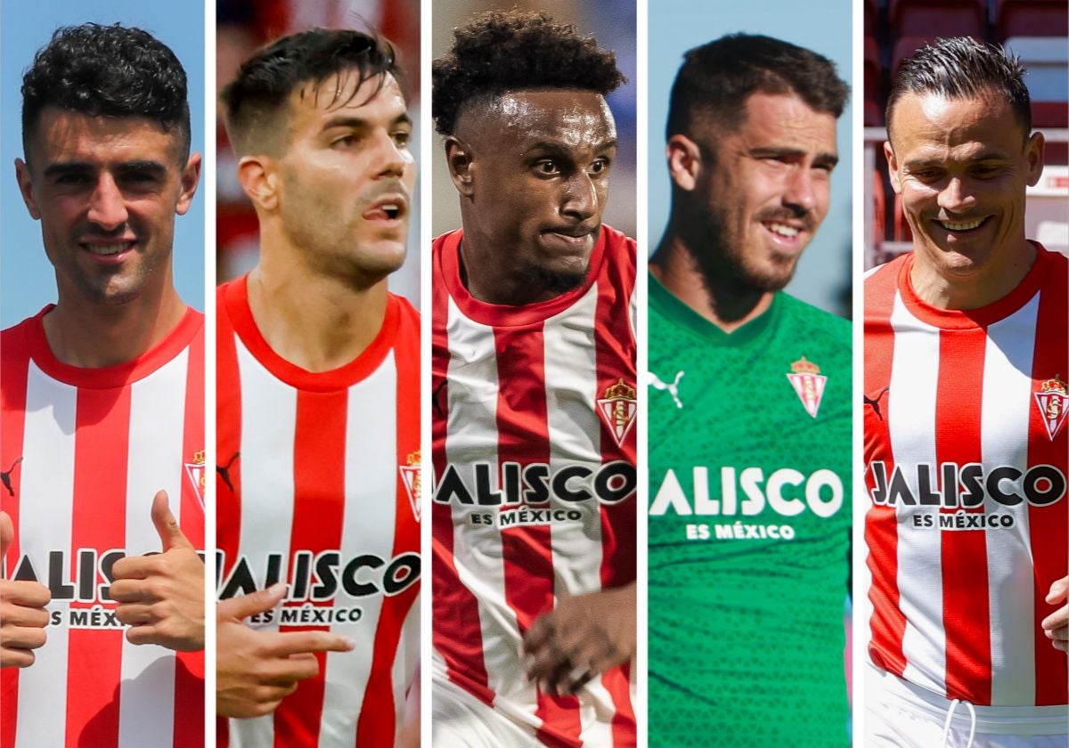 Alexandru Pascanu, Róber Pier, Haissem Hassan, Rubén Yáñez y Roque Mesa.