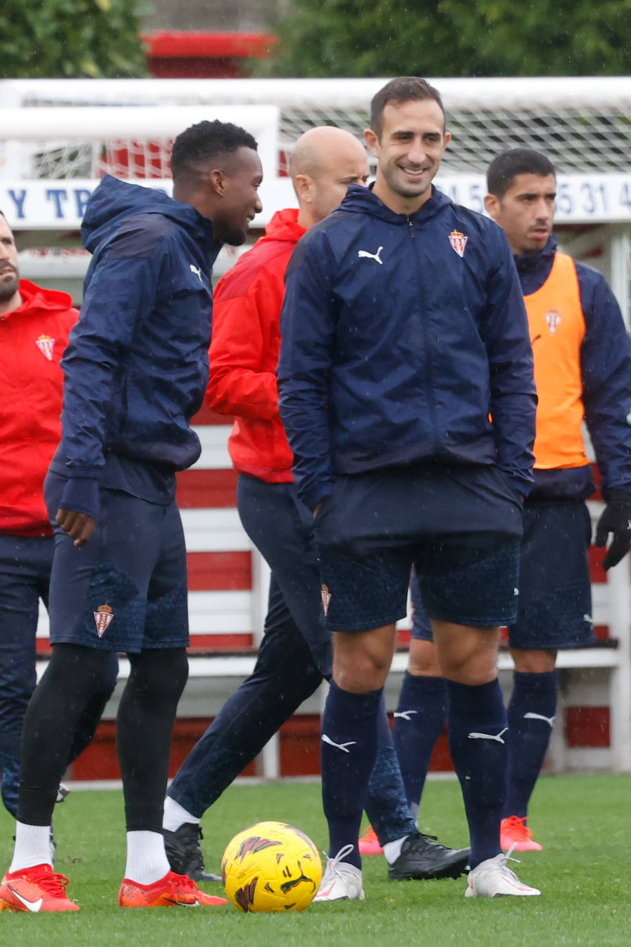 Entrenamiento del Sporting (30/11/2023)