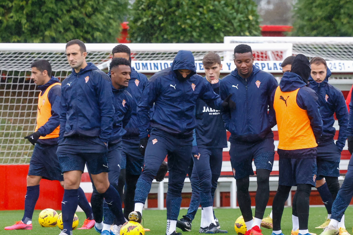 Entrenamiento del Sporting (30/11/2023)