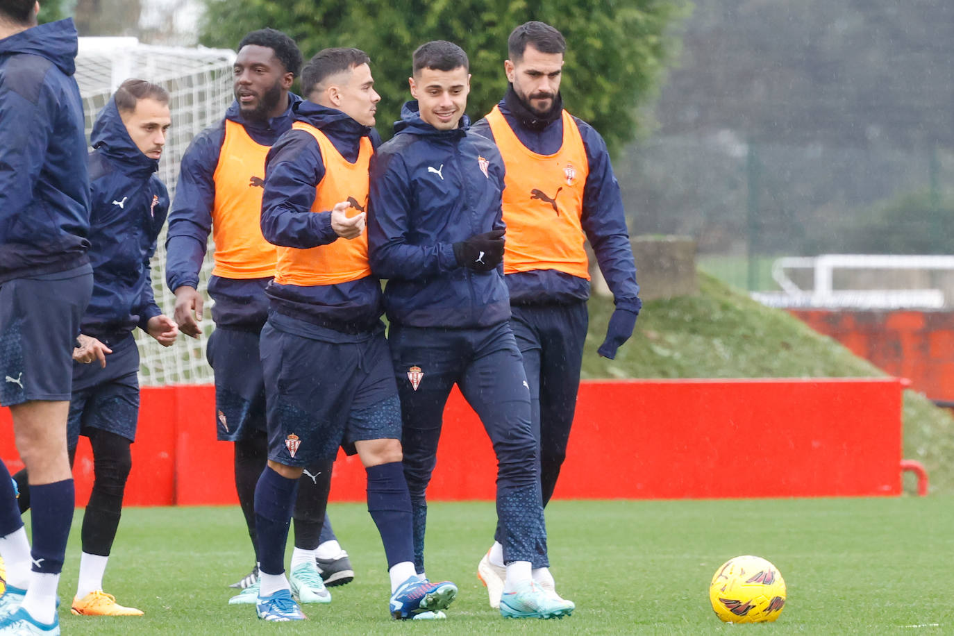 Entrenamiento del Sporting (30/11/2023)