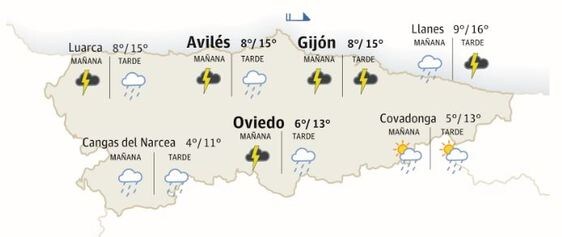 El Tiempo Que Hará En Asturias Este Lunes 4 De Diciembre | El Comercio ...