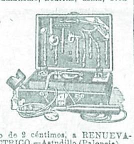 El aparato anunciado.