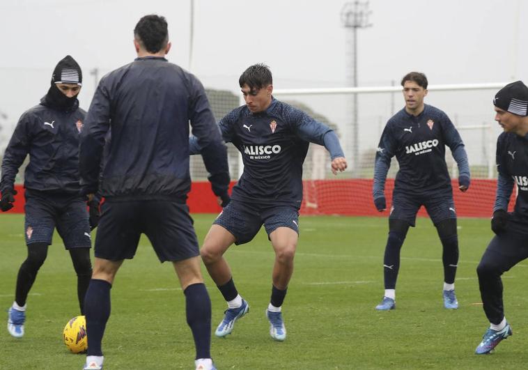 Sporting: Entrenamiento del Sporting (10/07/2023)