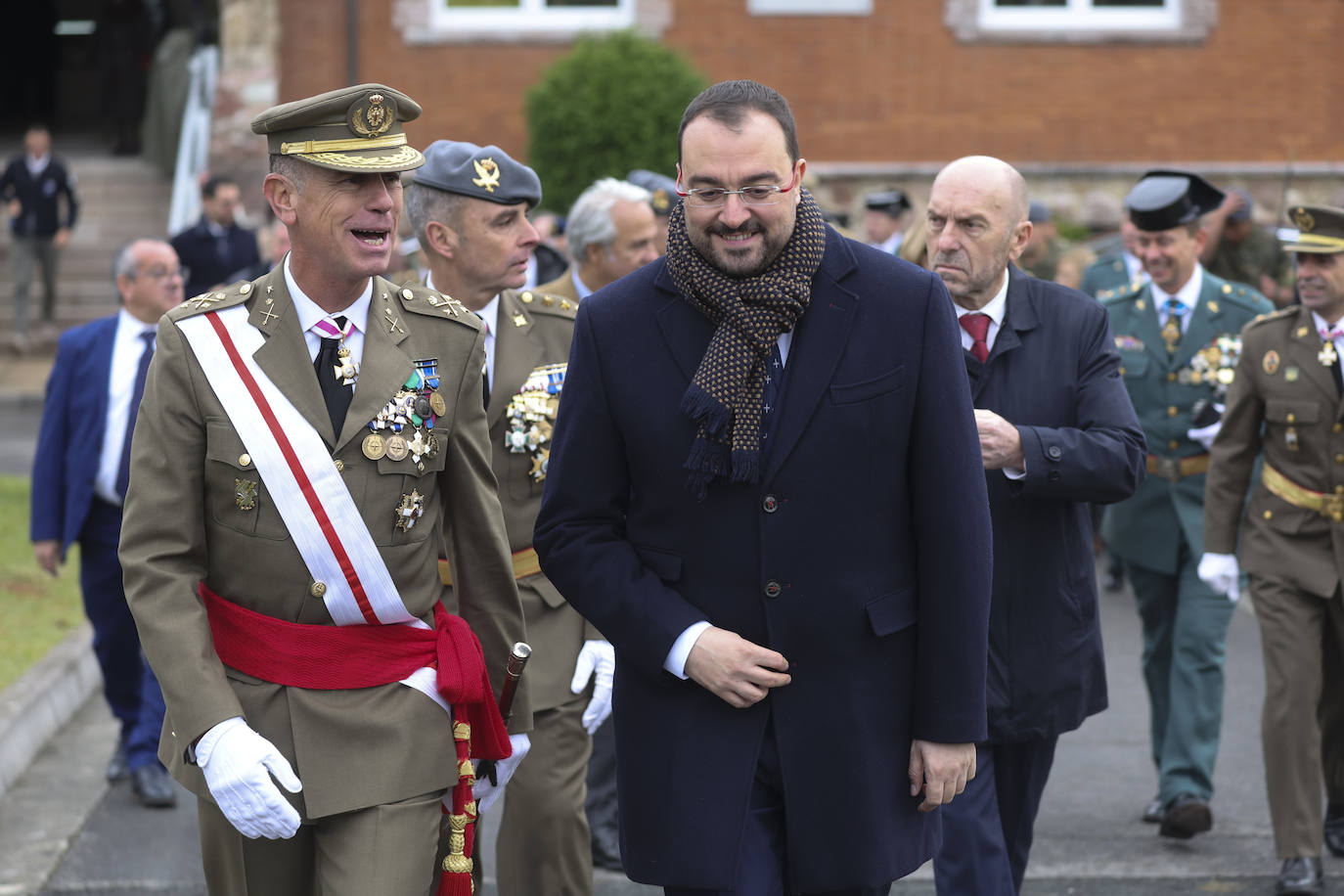 Cabo Noval celebra la Inmaculada, patrona de Infantería