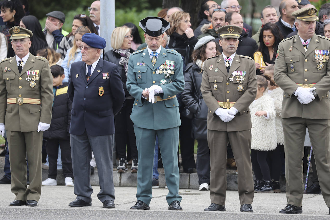 Cabo Noval celebra la Inmaculada, patrona de Infantería