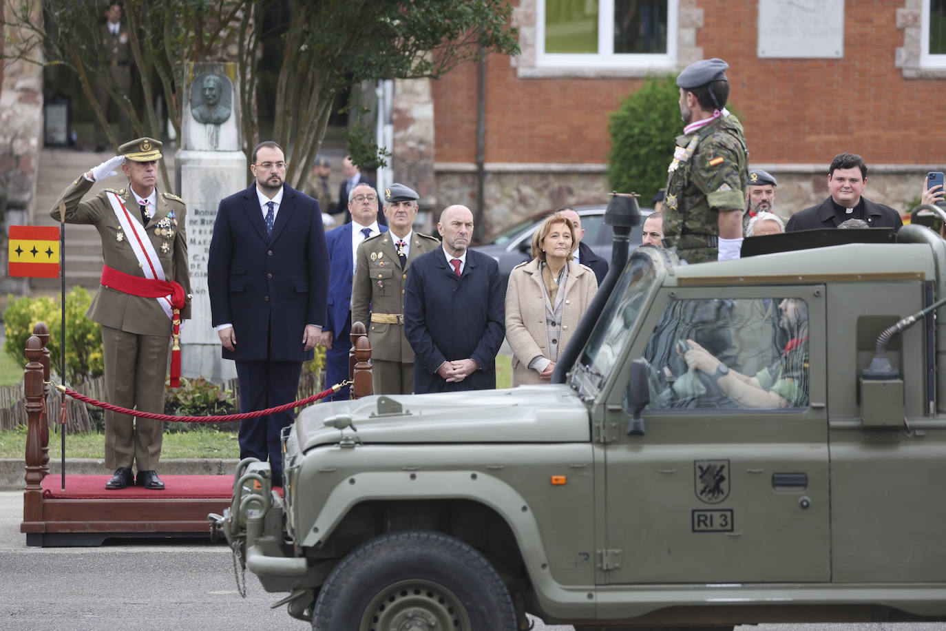 Cabo Noval celebra la Inmaculada, patrona de Infantería