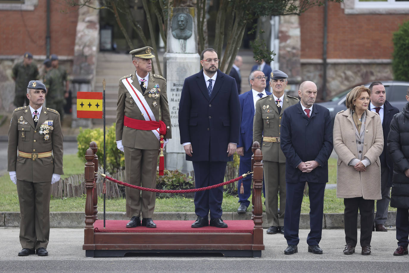 Cabo Noval celebra la Inmaculada, patrona de Infantería