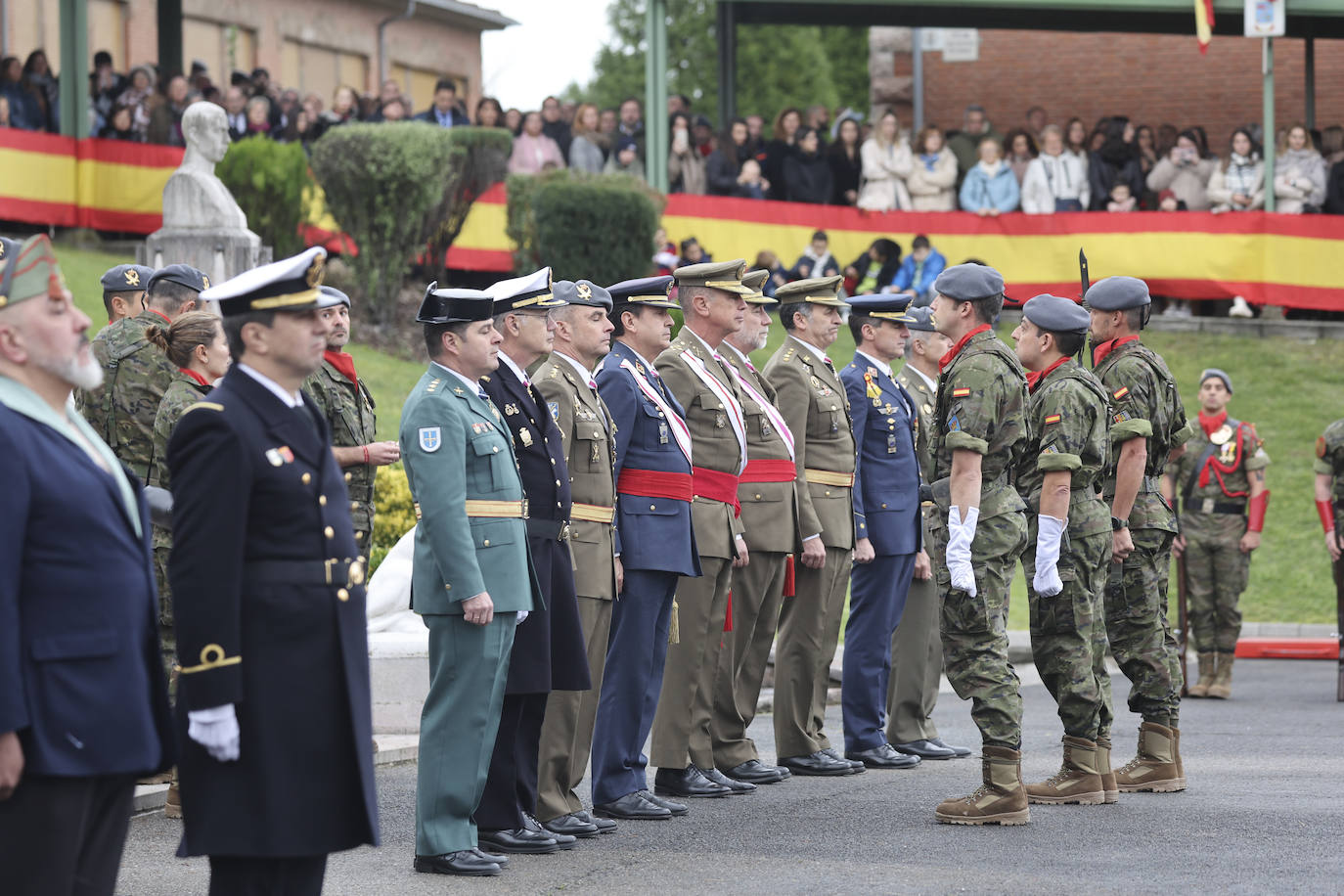 Cabo Noval celebra la Inmaculada, patrona de Infantería