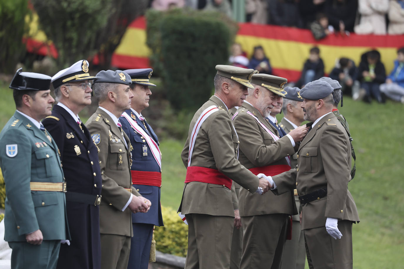 Cabo Noval celebra la Inmaculada, patrona de Infantería