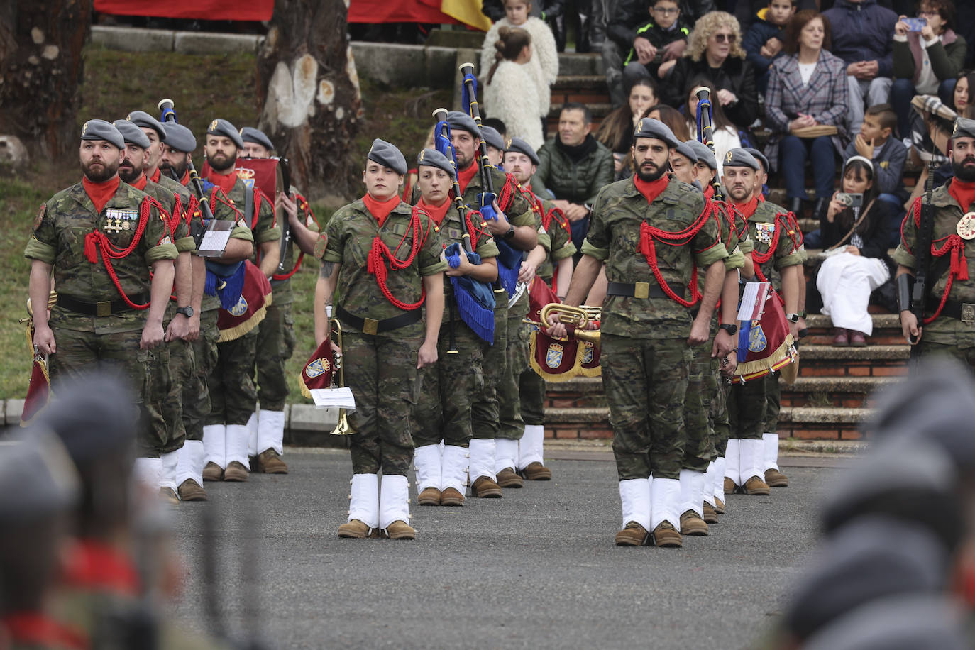 Cabo Noval celebra la Inmaculada, patrona de Infantería