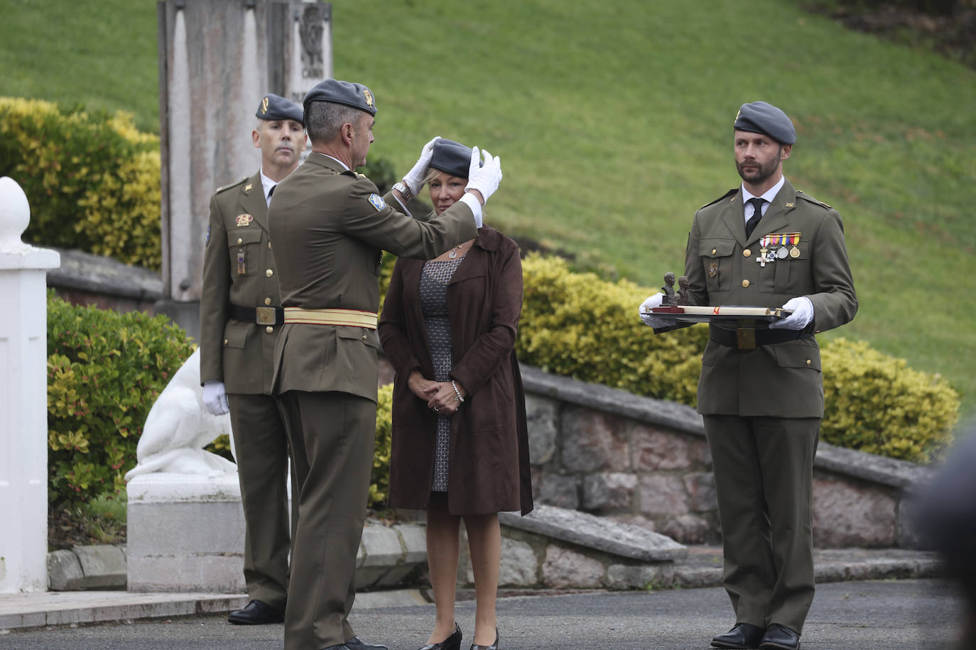 Cabo Noval celebra la Inmaculada, patrona de Infantería