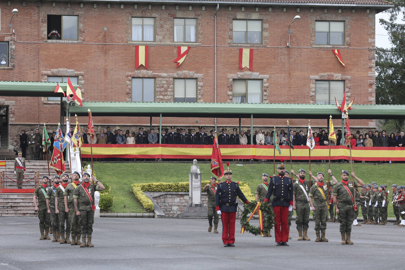 Cabo Noval celebra la Inmaculada, patrona de Infantería