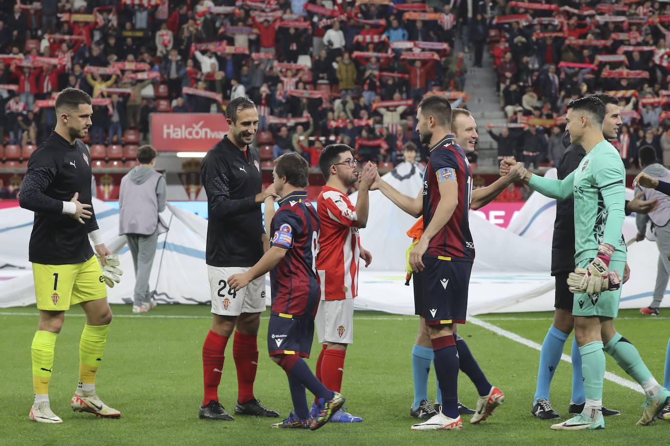 ¿Estuviste en el Sporting - Levante? ¡Búscate!